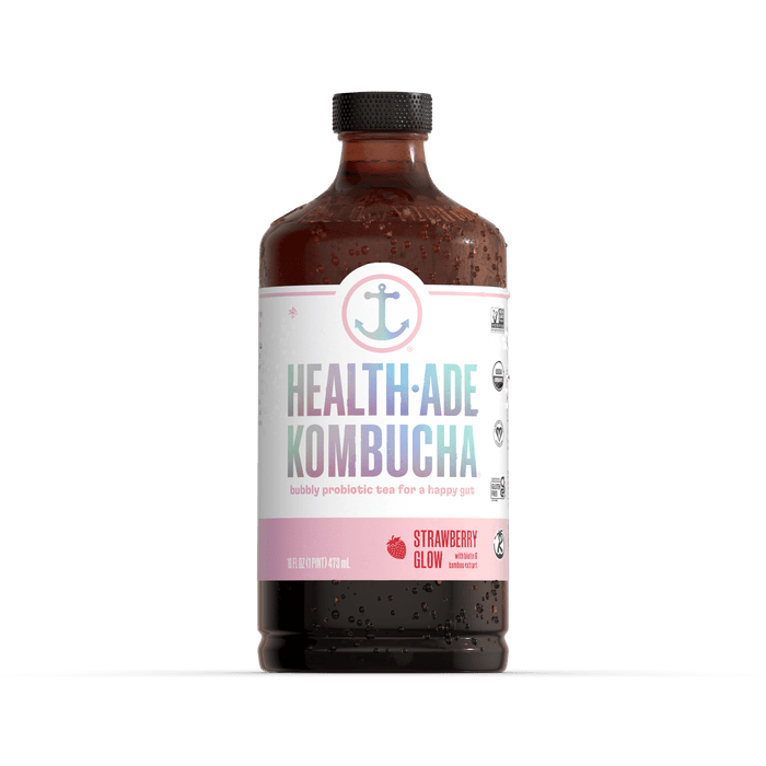 Strawberry Glow Kombucha Health-Ade