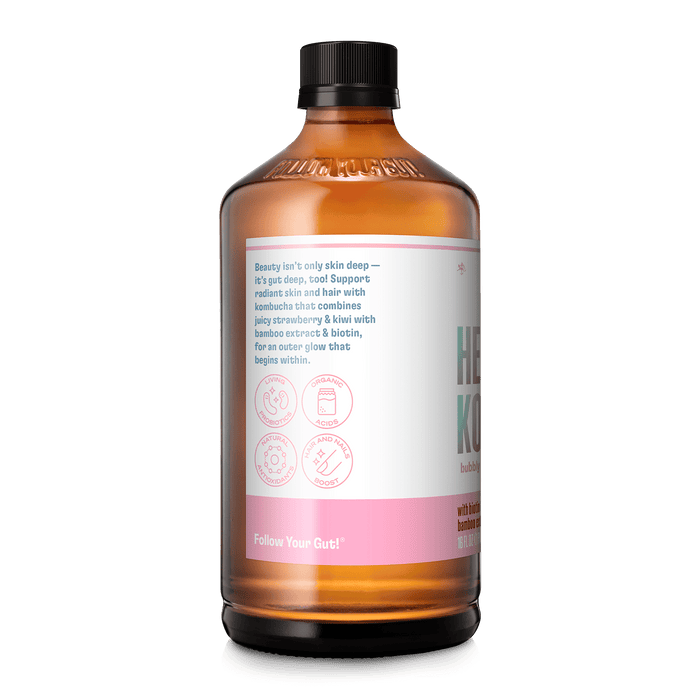Strawberry Glow Glow Up Kombucha Health-Ade