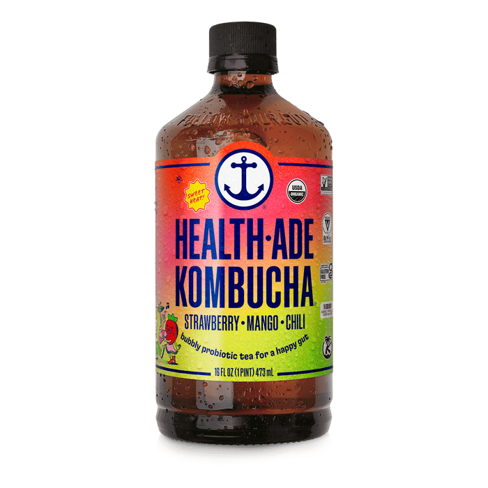 Strawberry Mango Chili Kombucha Health-Ade