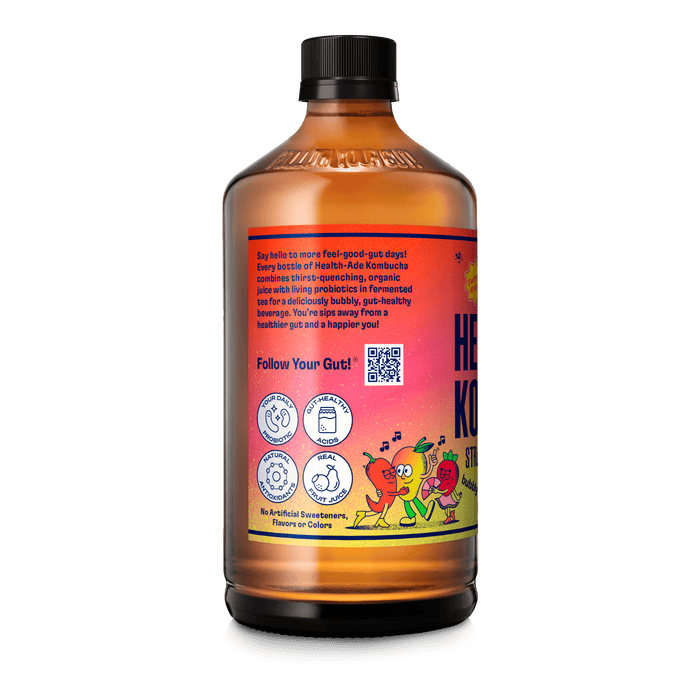 Strawberry Mango Chili Kombucha Health-Ade