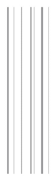 Stripes Impress-ion Letterpress Press Plate