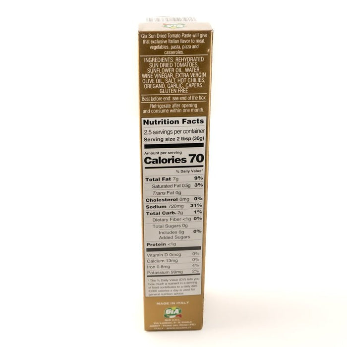 Sun Dried Tomato Paste Tubes - Etto Pasta