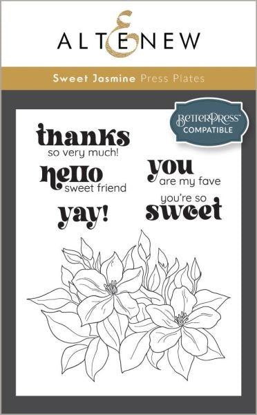 Sweet Jasmine Press Plates