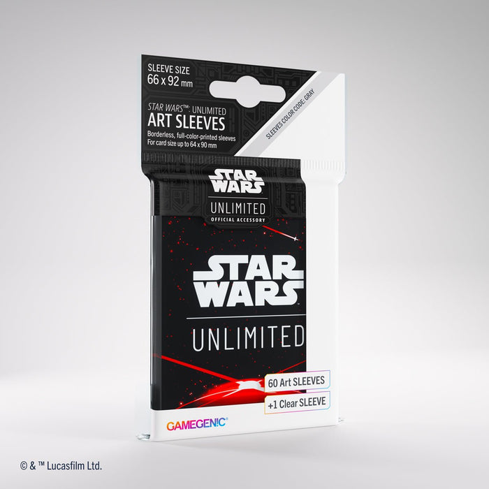 SWU Space Red Art Sleeves (60 ct)