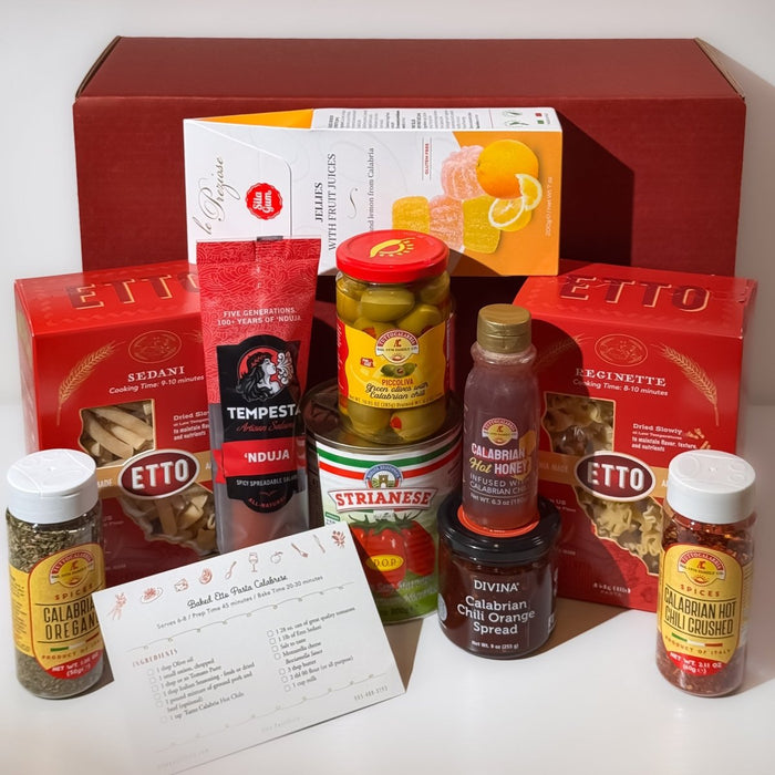 The Calabrian Experience - Regional Italian Gift Box - Etto Pasta