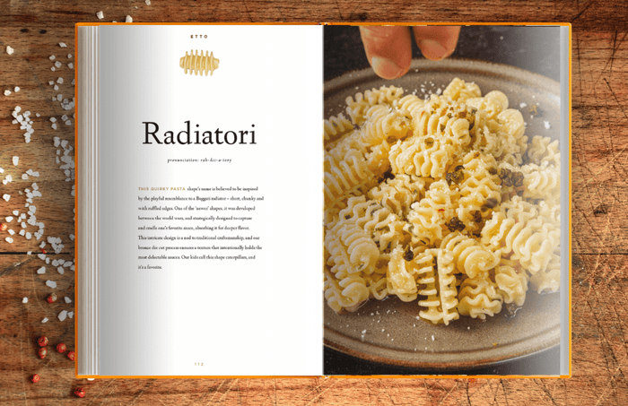 The Etto Pasta Cookbook — Presale Now Open. - Etto Pasta
