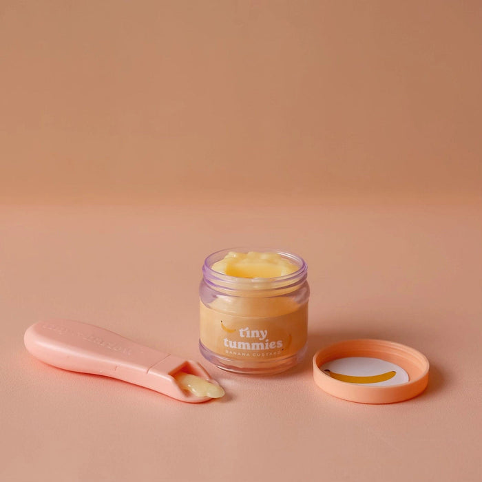 Tiny Tummies Banana Custard Food Jar and Spoon Set – Tiny Harlow