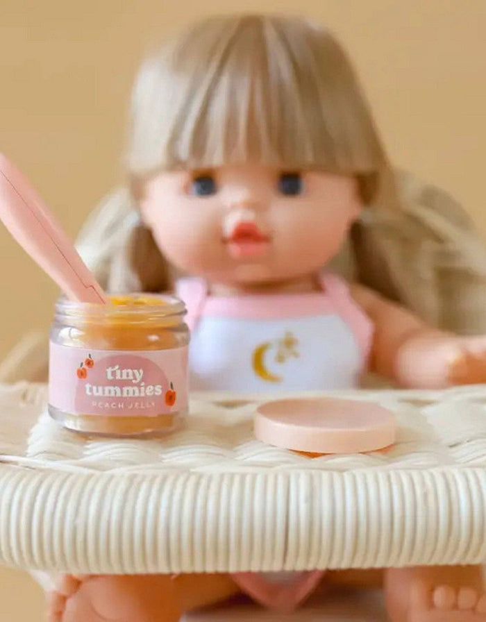 Tiny Tummies Banana Custard Food Jar and Spoon Set – Tiny Harlow