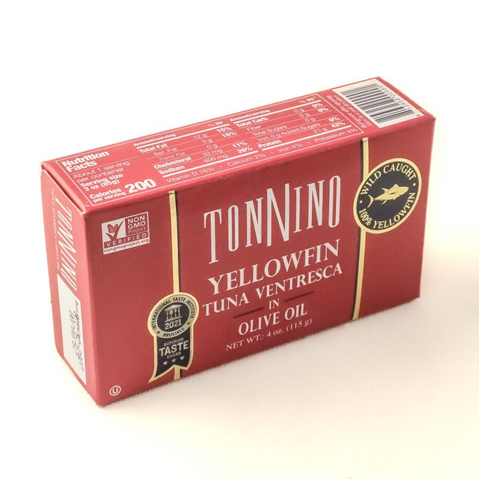 Tonnino Yellowfin Ventresca (Tuna Belly) - Etto Pasta