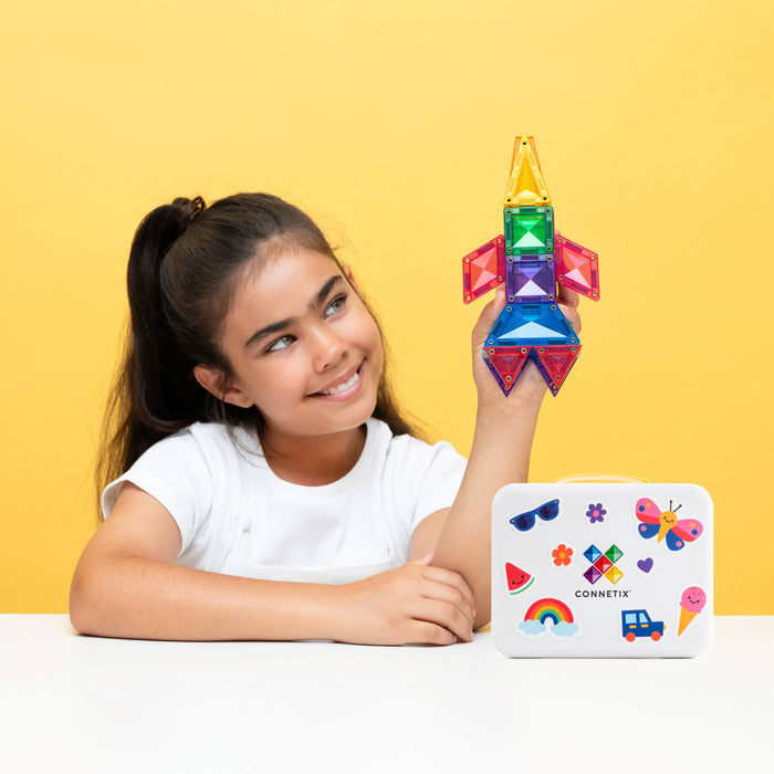 Travel Mini Pack 32 Piece Magnetic Tiles – CONNETIX