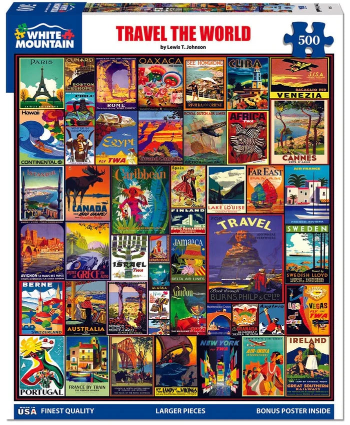 Travel the World - 500 Pieces