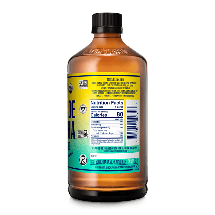 Tropical Pineapple Kombucha Health-Ade