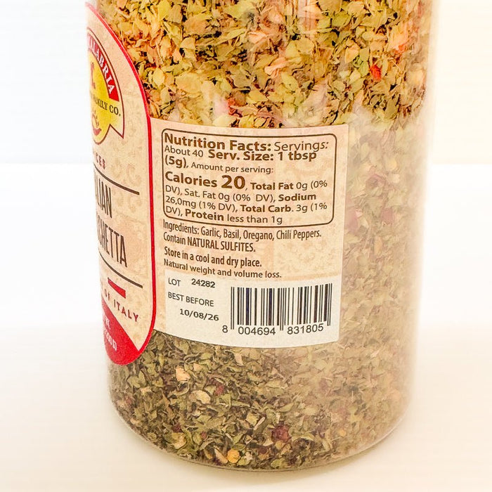 Tutto Calabria Bruschetta Seasoning - Etto Pasta