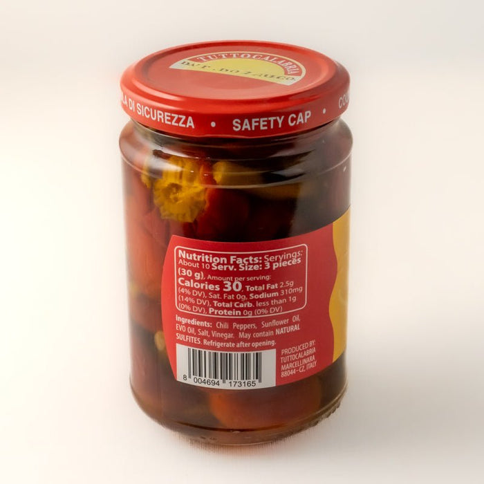 Tutto Calabria Cherry Chili Peppers - Etto Pasta