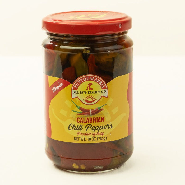 Tutto Calabria Chili Peppers (Hot Long Peppers) - Etto Pasta