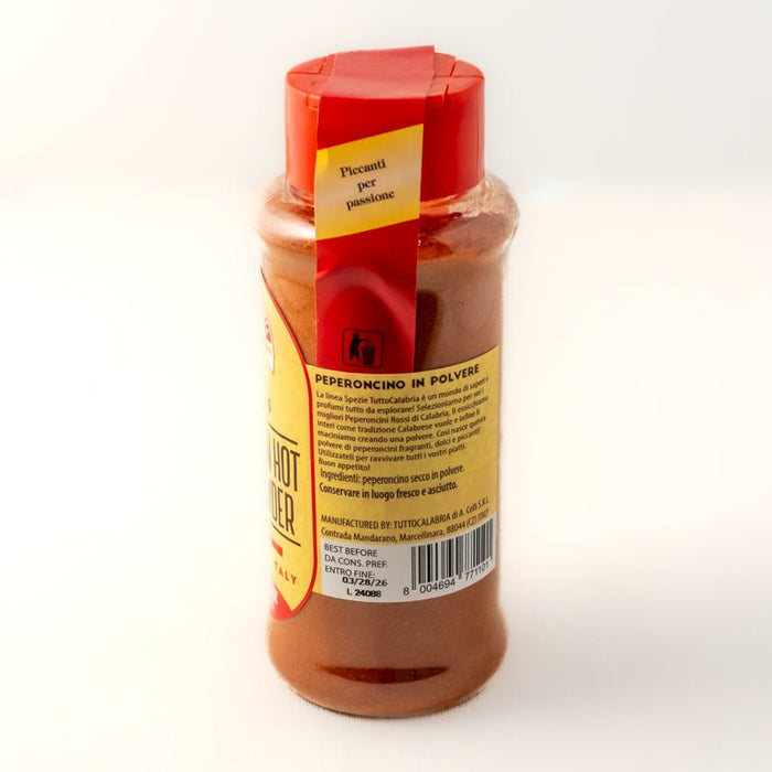 Tutto Calabria Hot Chili Powder - Etto Pasta