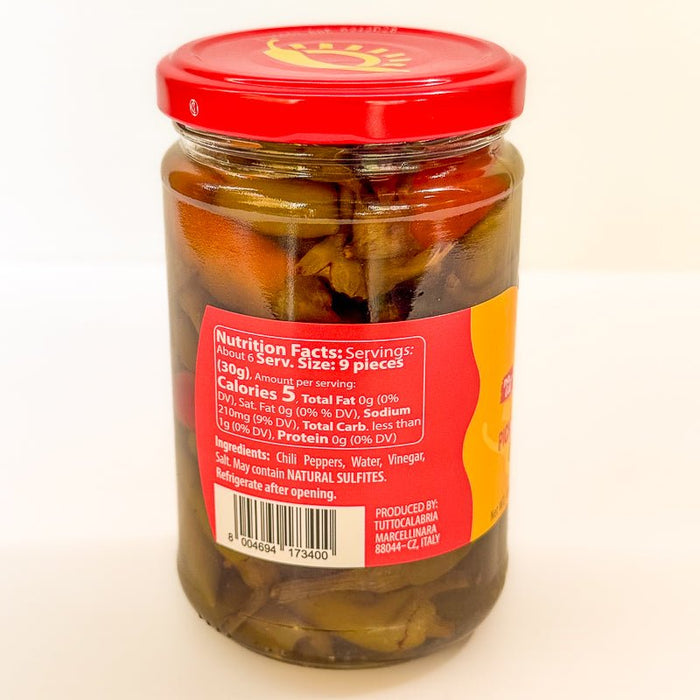 Tutto Calabria Pickled Green Calabrian Chili Peppers - Etto Pasta