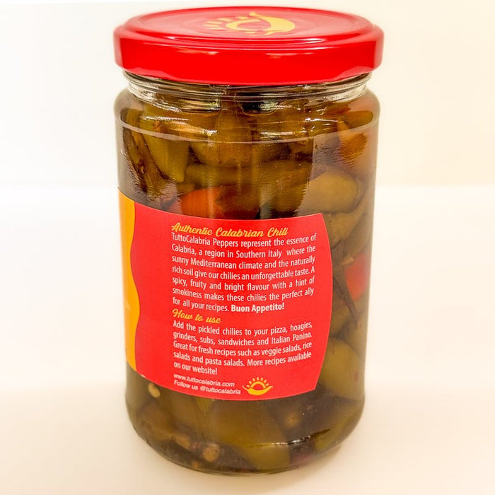Tutto Calabria Pickled Green Calabrian Chili Peppers - Etto Pasta