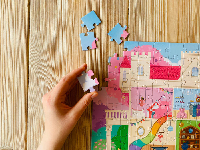 Unicorn Castle 150 XL brikker børnepuslespil +5 år fra Penny Puzzle