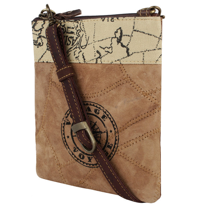 Vann & Co Voyager Brown Messenger Bag - Dudes Boutique