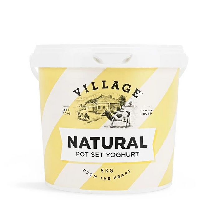 VILLAGE NATURAL YOGHURT 5 KG