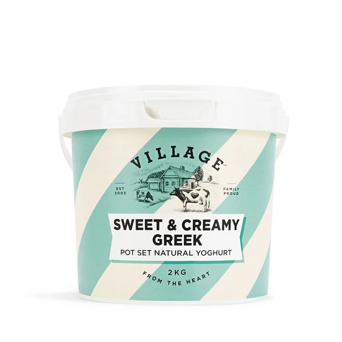 VILLAGE SWEET & CREAMY YOGHURT 2 KG