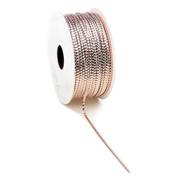 Vivant Circle Rose Gold Metallic Cord