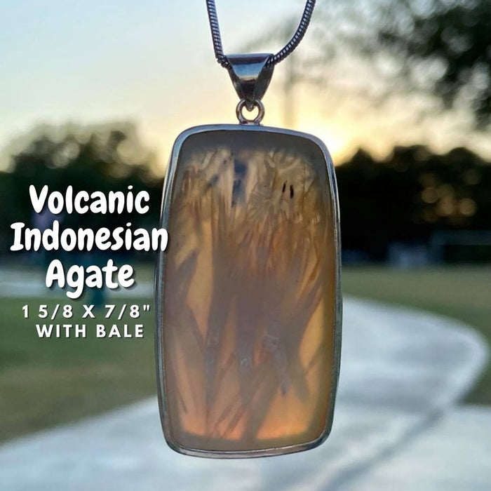 Volcanic Indonesian Tube Agate