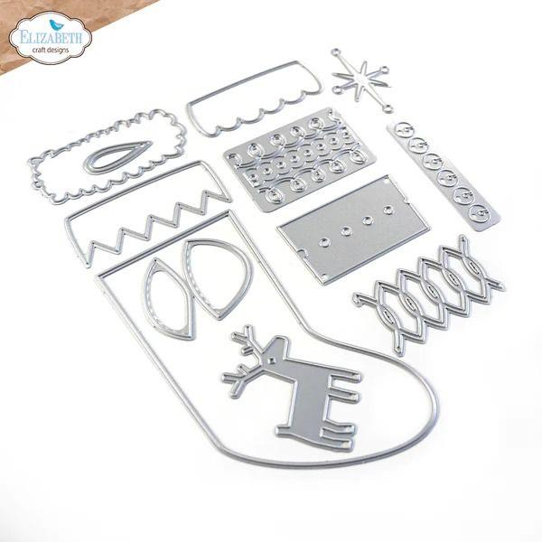 Warm and Cozy - Holiday Stocking Dies