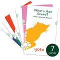 What's That Sound? Phase 1 Phonics Yoto Card