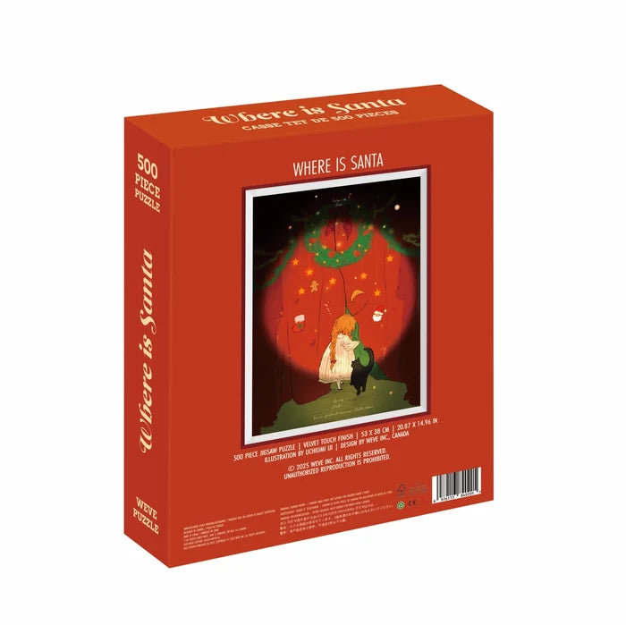 Where's Santa puslespil 500 brikker fra WEVE