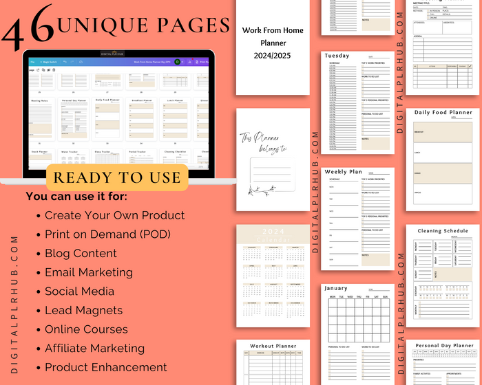 Work from Home Planner