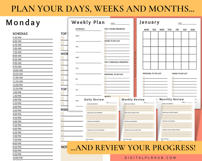 Work from Home Planner