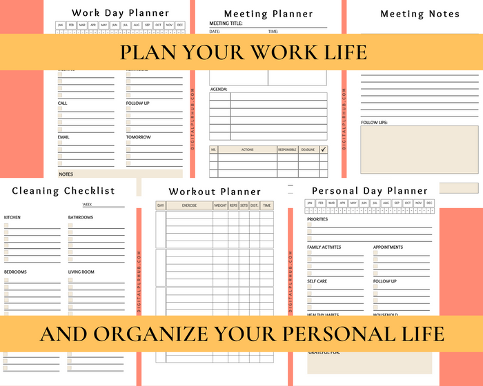 Work from Home Planner
