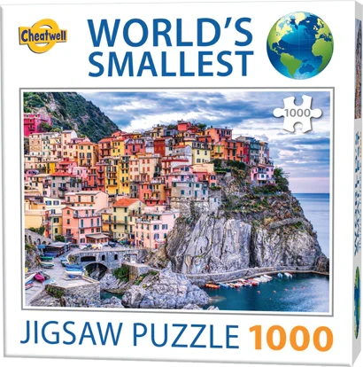 World's Smallest Manarola/Cinque Terre 1000 minibrikker puslespil
