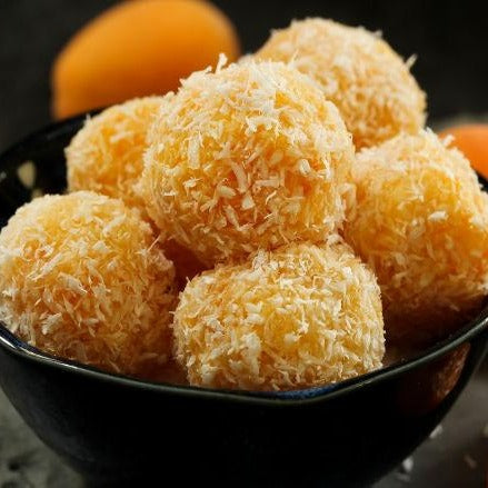 YELLOW COCONUT LADOO