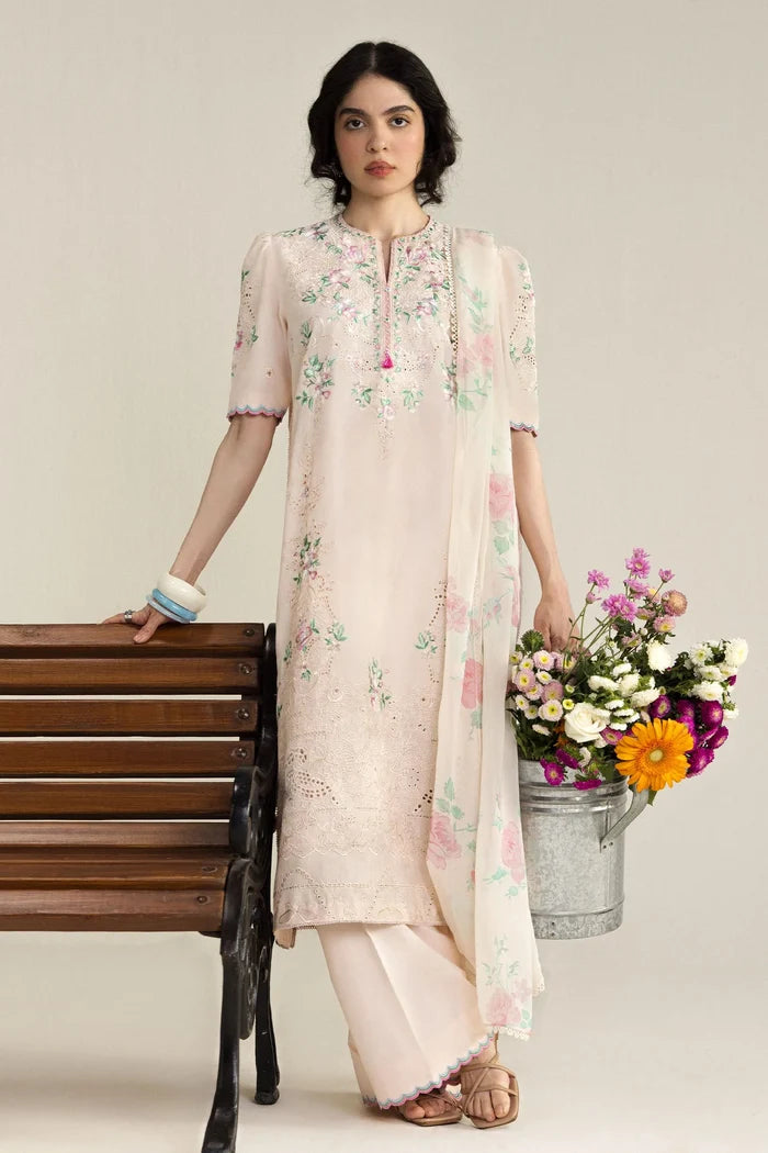 Zara Shahjahan - Coco- 7B-Arlo Three Piece Jacquard