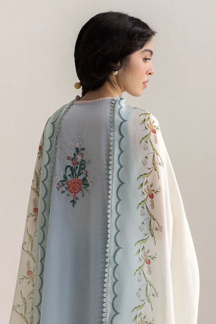 Zara Shahjahan - Coco- 8B-Kian Three Piece Lawn