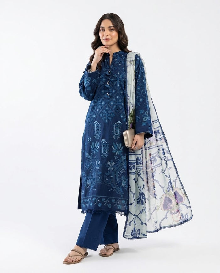 Zara Shahjahan - Coco- 9A-Soren Three Piece Lawn