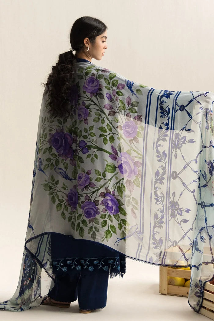 Zara Shahjahan - Coco- 9A-Soren Three Piece Lawn
